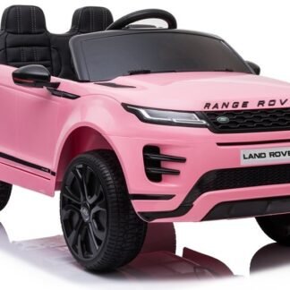 Coche eléctrico infantil Land Rover Evoque 12v, 4 MOTORES, ROSA-PINK, 1 plaza - INDA111-EVOQUEPINK4M
